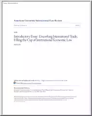 Jeffery Atik - Introductory Essay