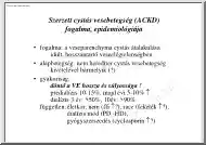 Szerzett cystás vesebetegség (ACKD) fogalma, epidemiológia