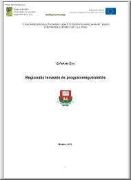 G. Fekete Éva - Regionális tervezés és programmegvalósítás