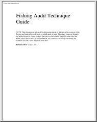 Fishing Audit Technique Guide