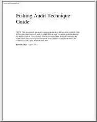 Fishing Audit Technique Guide