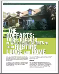 The Hoffarts, Three Decades of Welcoming Clients to their Hunting Lodge and Home
