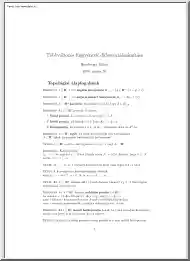 Binzberger Viktor - Többváltozós függvények differenciálszámítása