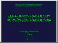 Sürgősségi radiológia, Erek, csontok és ízületek
