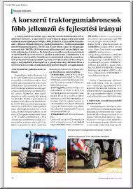 Dr. Hajdú József - A korszerű traktorgumiabroncsok főbb jellemzői és fejlesztési irányai