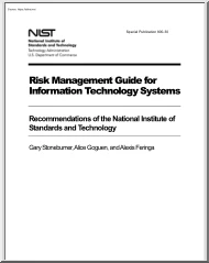 Stoneburner-Goguen-Feringa - Risk Management Guide for Information Technology Systems