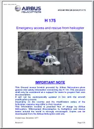 H175, Emergency Access and Rescue from Helicopter