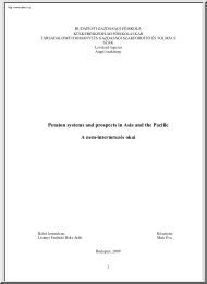 Muri Éva - Pension systems and prospects in Asia and the Pacific