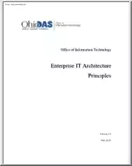 Enterprise IT Architecture Principles