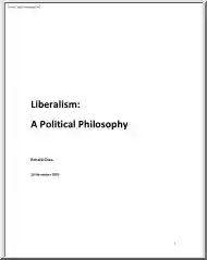 Ronald Chau - Liberalism, A Political Philosophy