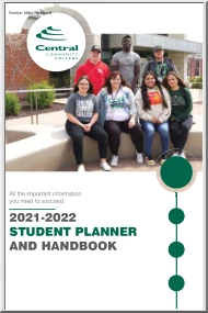 Central Community College, Student Planner and Handbook
