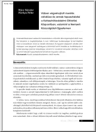 Rácz-Pántya - Vízben végrehajtott mentés oktatása és annak tapasztalatai a Katasztrófavédelmi Oktatási Központban, valamint a Nemzeti Közszolgálati Egyetemen