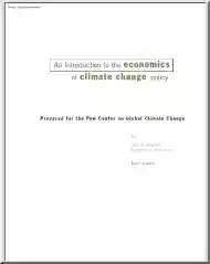 John P. Weyant - An Introduction to the Economics of Climate Change Policy