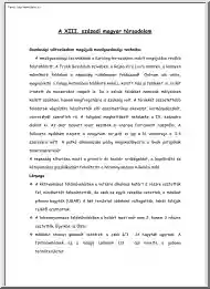 A XIII. századi magyar társadalom