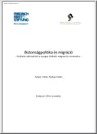 Juhász-Gashi - Biztonságpolitika és migráció, Különös tekintettel a nyugat-balkáni migrációs útvonalra