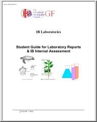Student Guide for Laboratory Reports and IB Internal Assessment