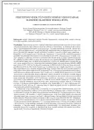Cseresnyés-Csontos - Feketefenyvesek tűzveszélyességi viszonyainak elemzése McArthur modelljével