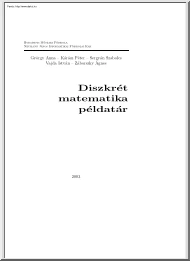 György-Kárász-Sergyán - BMF-NIK Diszkrét Matematika példatár