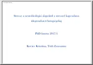 Kovács-Tóth - Stressz, a neurobiológiai alapoktól a stresszel kapcsolatos idegrendszeri betegségekig