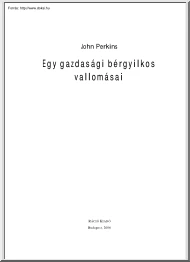 John Perkins - Egy gazdasági