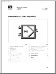 Fundamentals of Control Engineering