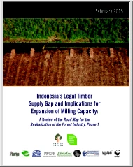 Indonesia Legal Timber Supply Gap and Implications for Expansion of Milling Capacity