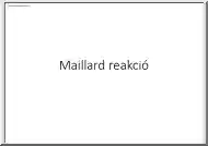 Maillard reakció
