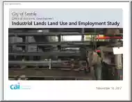 Industrial Lands Land Use and Employment Study