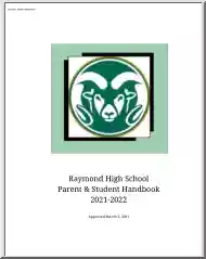 Raymond High School Parent and Student Handbook