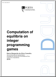 Joao Pedro Pedroso - Computation of Equilibria on Integer Programming Games