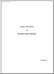 Basic Concepts in Information Theory