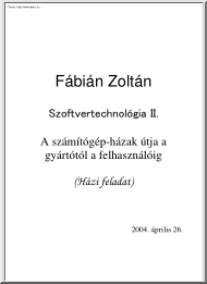Fábián Zoltán - A