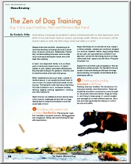 Kimberly Artley - The Zen of Dog Training