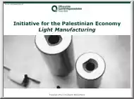 Initiative for the Palestinian Economy, Light Manufacturing