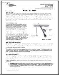 Acne Fact Sheet