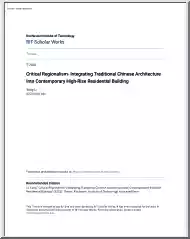 Critical Regionalism Integrating Traditional Chinese Architecture Into Contemporary High-Rise Residential BuildingInto Contemporary High Rise Residential Building
