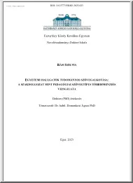Rási Szilvia - Egyetemi hallgatók tudományos szövegalkotása, a szakdolgozat mint pedagógiai szövegtípus többdimenziós vizsgálata