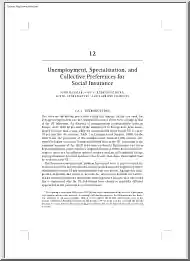 John-Jose-Kjetil - Unemployment, Specialization, and Collective Preferences for Social Insurances