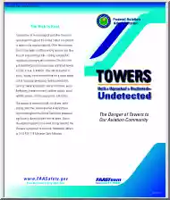 The Danger of Towers to Our Aviation Community