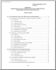 COMNAVAIRFORINST 4790.2C Chapter 15, Organizational Level (O-Level) Maintenance Data System (MDS) Functions, Responsibilities and Source Document Procedures