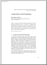 Rácz-Kummer Krisztina - A gyógyszerpiac szerkezeti sajátosságai