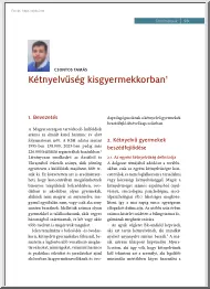 Csontos Tamás - Kétnyelvűség kisgyermekkorban