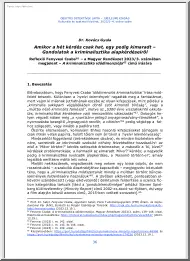 Dr. Kovács Gyula - Amikor a hét