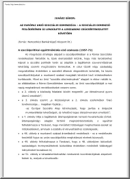 Juhász Gábor - Az Európai Unió szociális dimenziója - A szociális dimenzió fejlődésének új lendülete a Lisszaboni csúcsértekezletet követően