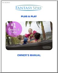 Fantasy Spas, Owners Manual