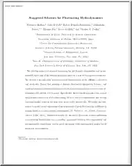 Staggered Schemes for Fluctuating Hydrodynamics