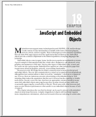 JavaScript and embedded objects