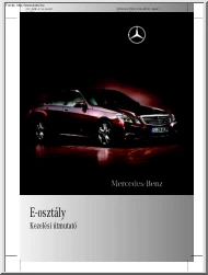 Mercedes-Benz E-osztály kezelési útmutató, 2009