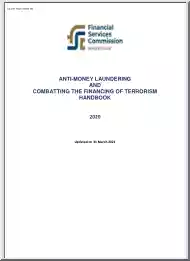 Anti Money Laundering and Combatting the Financing of Terrorism Handbook