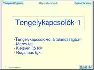 Tengelykapcsolók I